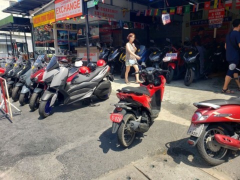 Les scooters de Phuket
