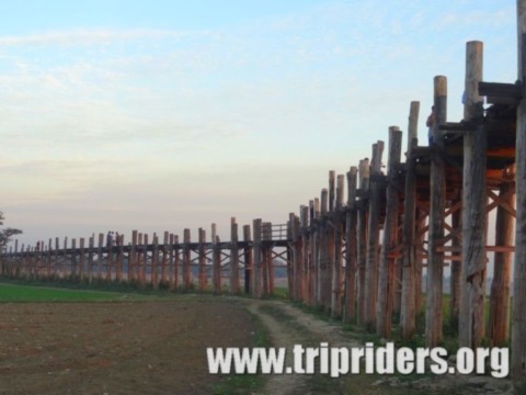 Le pont en bois de Mandalay