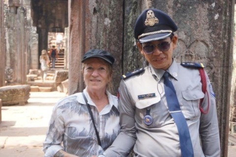 Policier Cambodgien