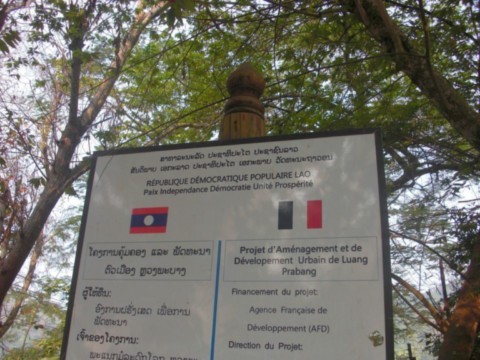 Projet d'aménagement français à Luang Prabang