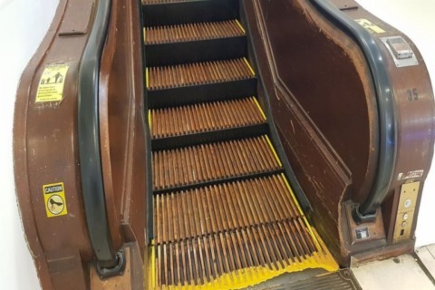 Macys store magasin qui possède une escalator unique au monde