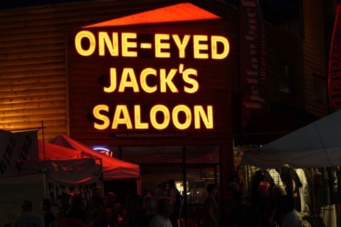 One Eyed Jack's saloon