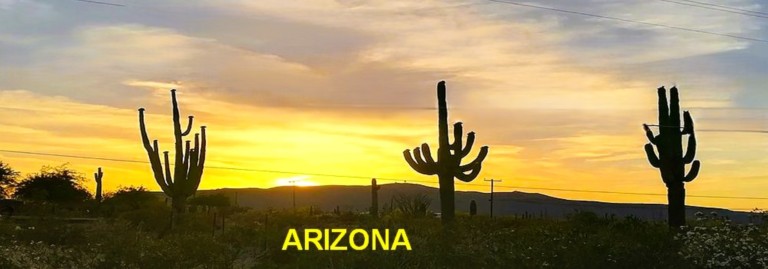 Coucher de soleil en Arizona