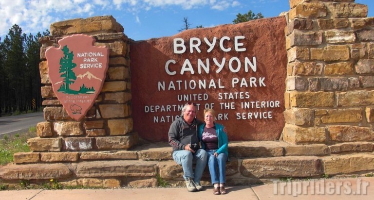 Brice canyon entrée
