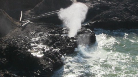 Geyser naturel du Pacifique