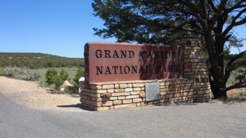 Entrée du Grand Canyon USA