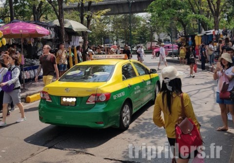 Taxi meter de Bangkok