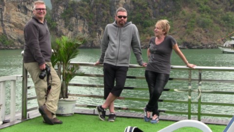 Baie d'Along nos futurs amis quebequois