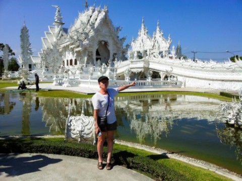 Temple blans de Chiang Rai