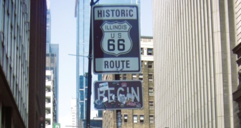Début de la route 66