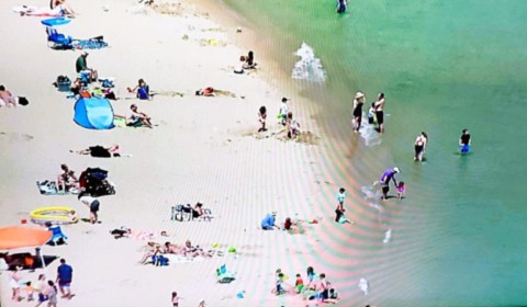 Plage sur le Michigan