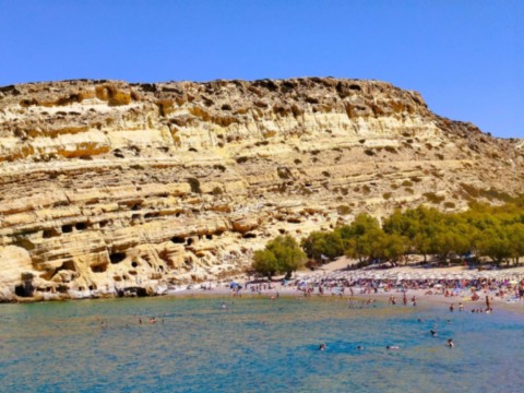 Matala plage
