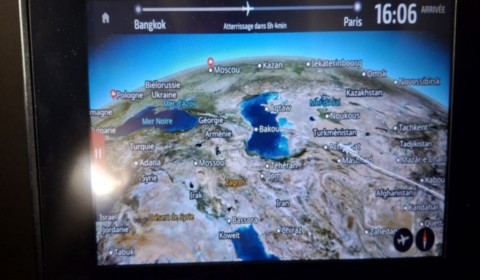 Vol évitant l'Iran en 2026