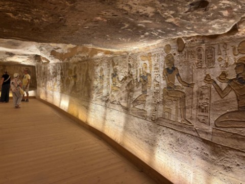Abou Simbel sous terre