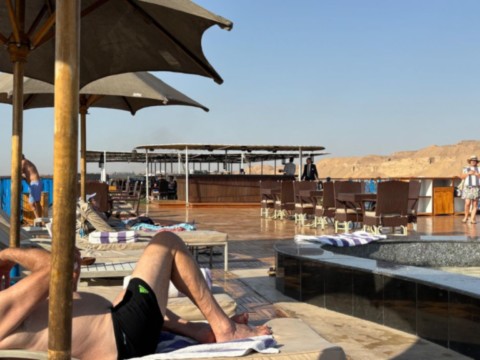 Piscine du bateau du Nil