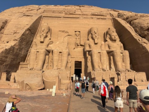 Entrée ' D'Abou Simbel