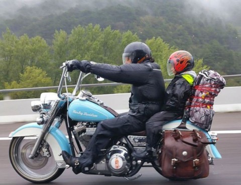 Escapade en Harley en Autriche
