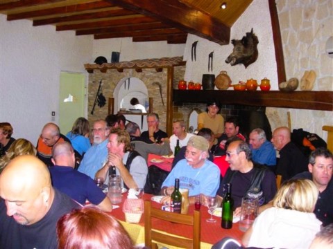 Pause restaurant bien méritée