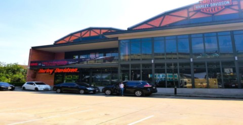 Harley Davidson Bangkok façade et entrée.