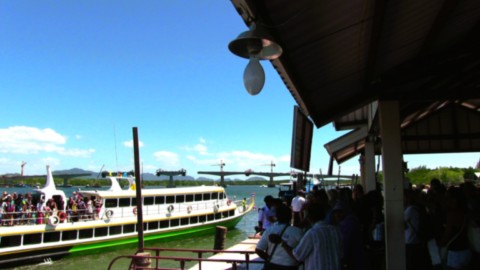 Ferry d'arrivée