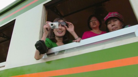 Passagers du train de la Kwaï