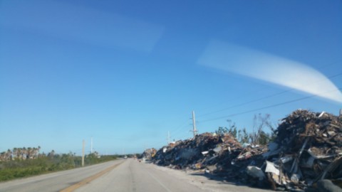 Après le passage de l'ouragan Irma