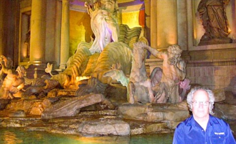 Réplique de la fontaine de Trévis