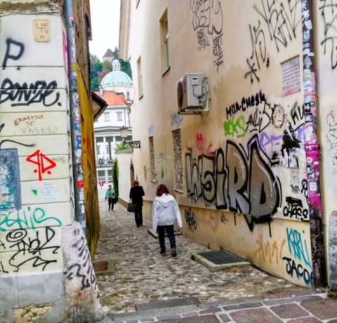Les Tags insolites sur Ljubljana