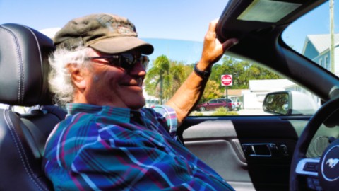 Mon chauffeur depuis le début du trip