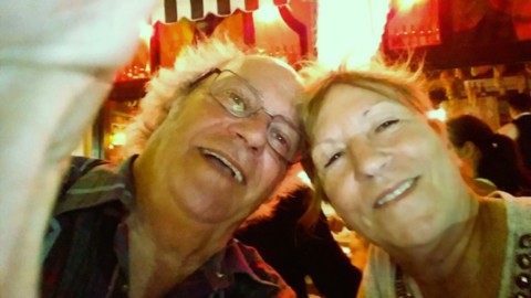 Alain et Mimi au départ