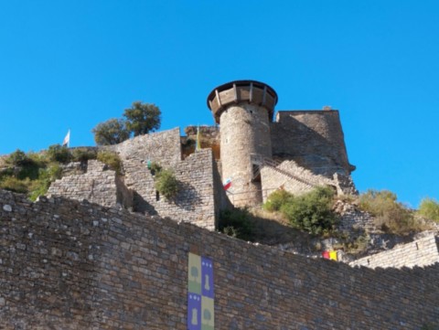 Donjon de la forteresse du château Peyrelade