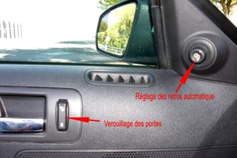 Ford Mustang les verouillages