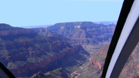 Grand canyon en hélicoptère