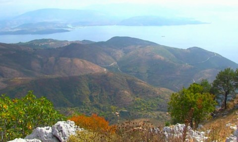 Le mont Pantokrator