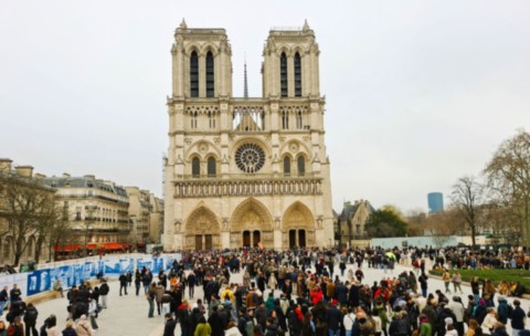 Notre Dame de Paris terminée