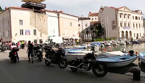 European rally de Portoroz le port
