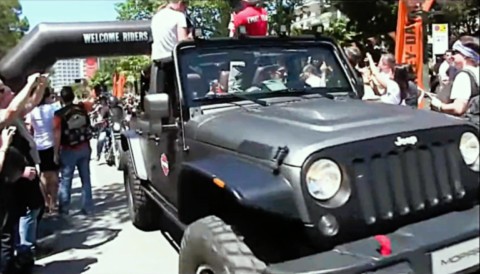 European rally de Portoroz Jeep sponsor