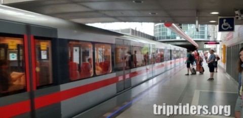 Station de metro à Prague