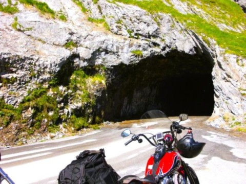 Accés difficile dans les pyrenées