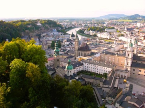 Vue aerienne d'ensemble