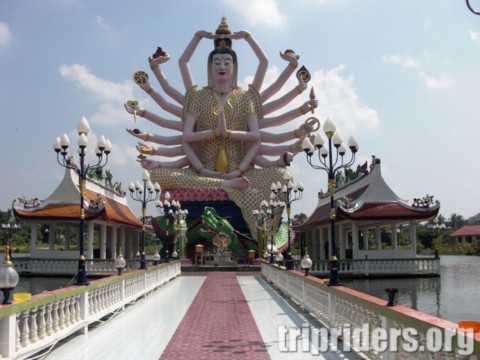Le centre du Big bouddha au nord