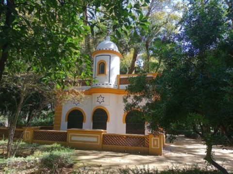 Parc de María Luisa, les urinoirs