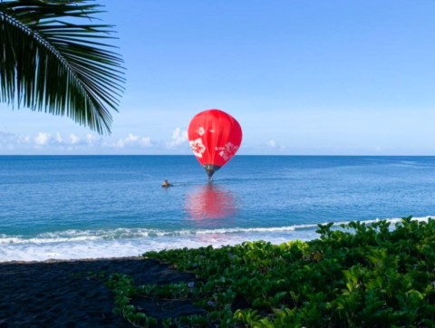 Montgolfière en difficultée