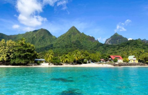 Thahiti,vue côté ouest