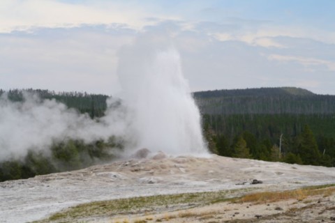 Le geyser Old Faithful