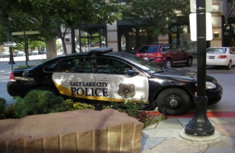 Voiture de police de Salt Lake City