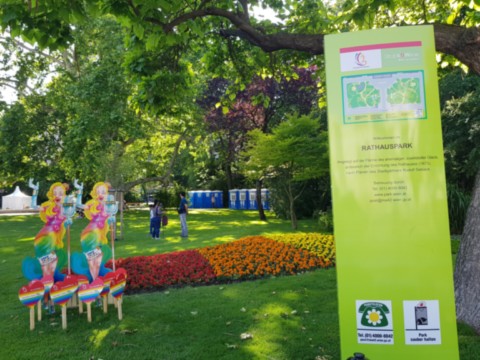 Rathauspark jardin public