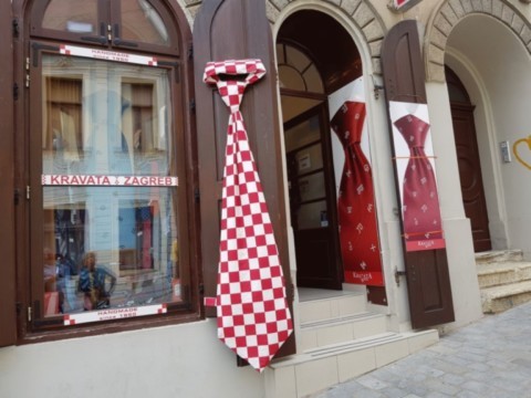 Zagreb reine des cravates